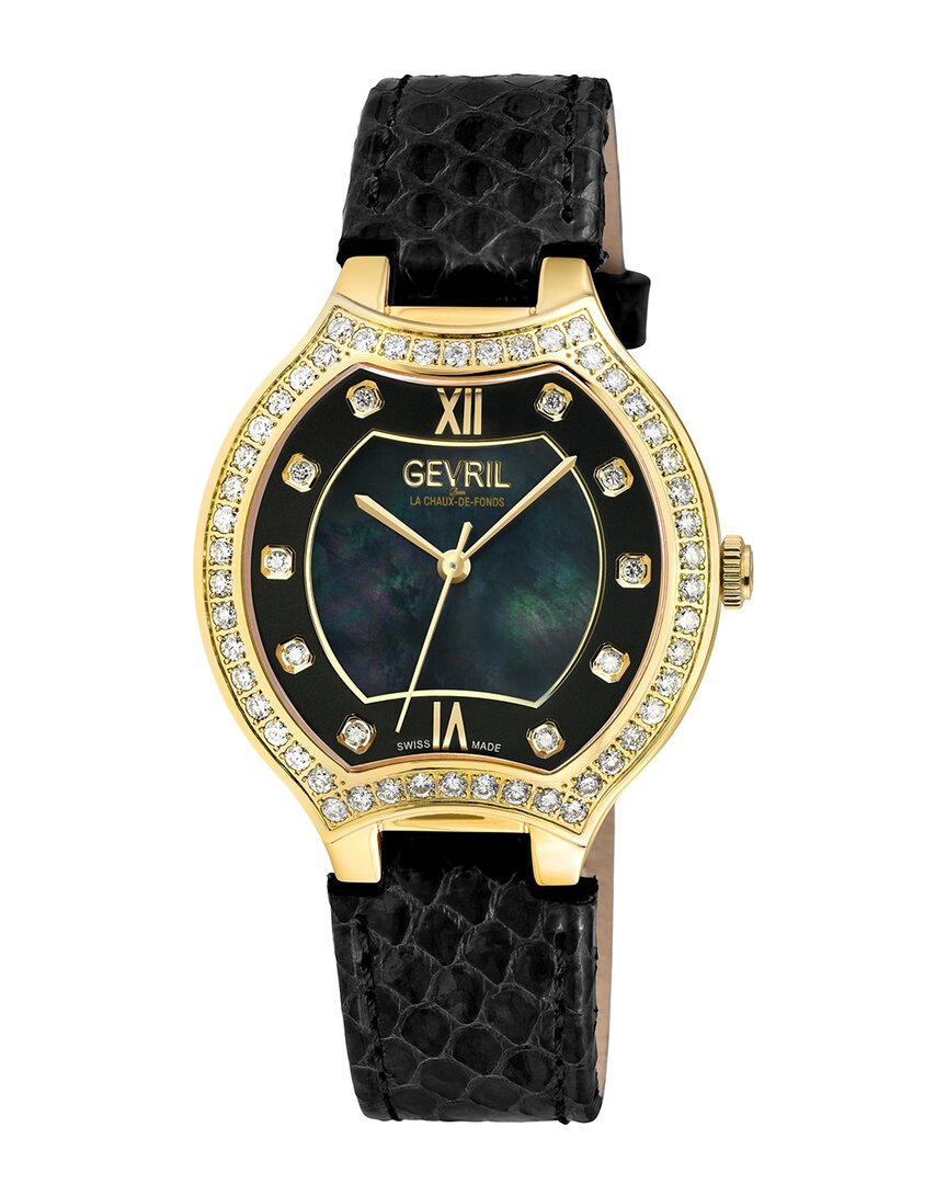 Gevril Women's Lugano Diamond Watch