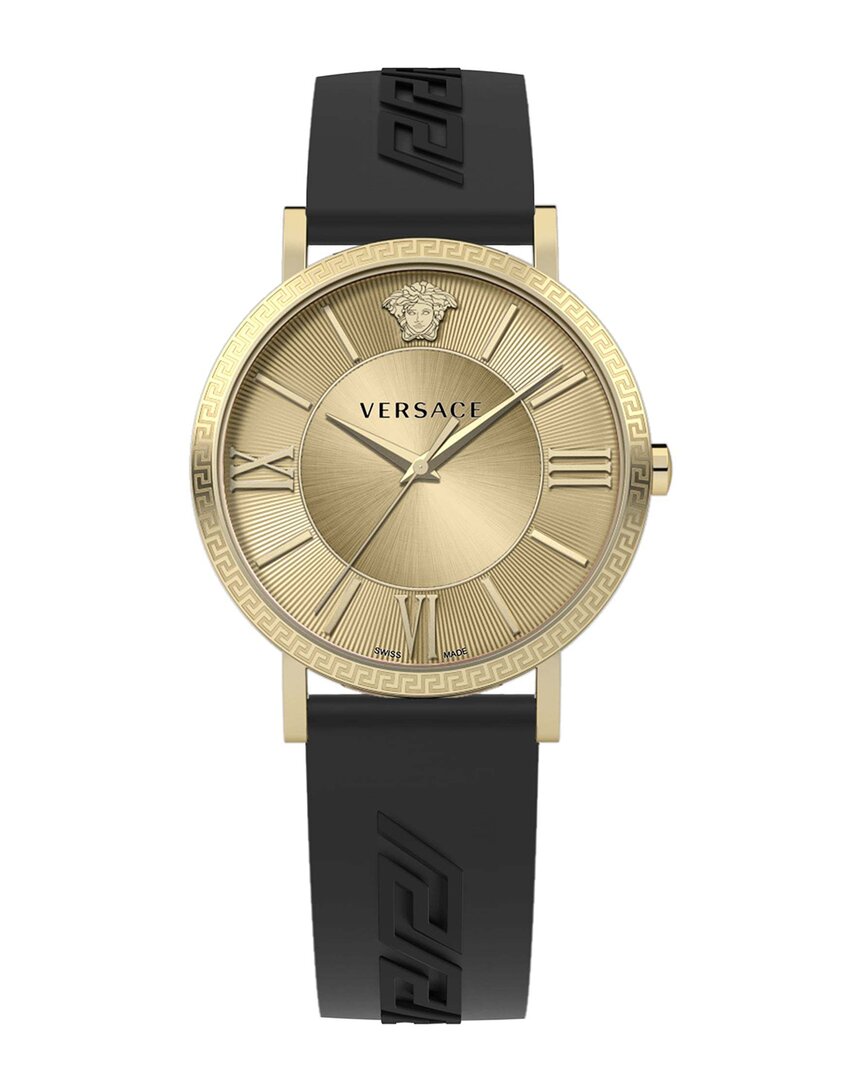 Versace V-eternal Silicone Watch