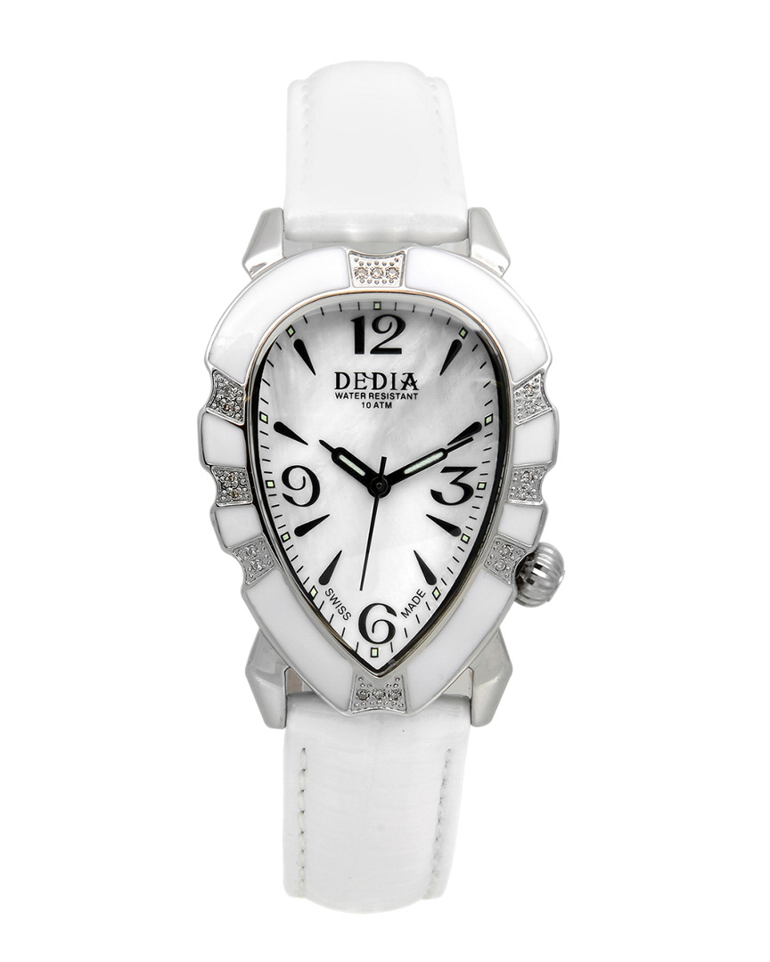 Aquaswiss Dedia By  Women's Lily Tea Diamond Watch