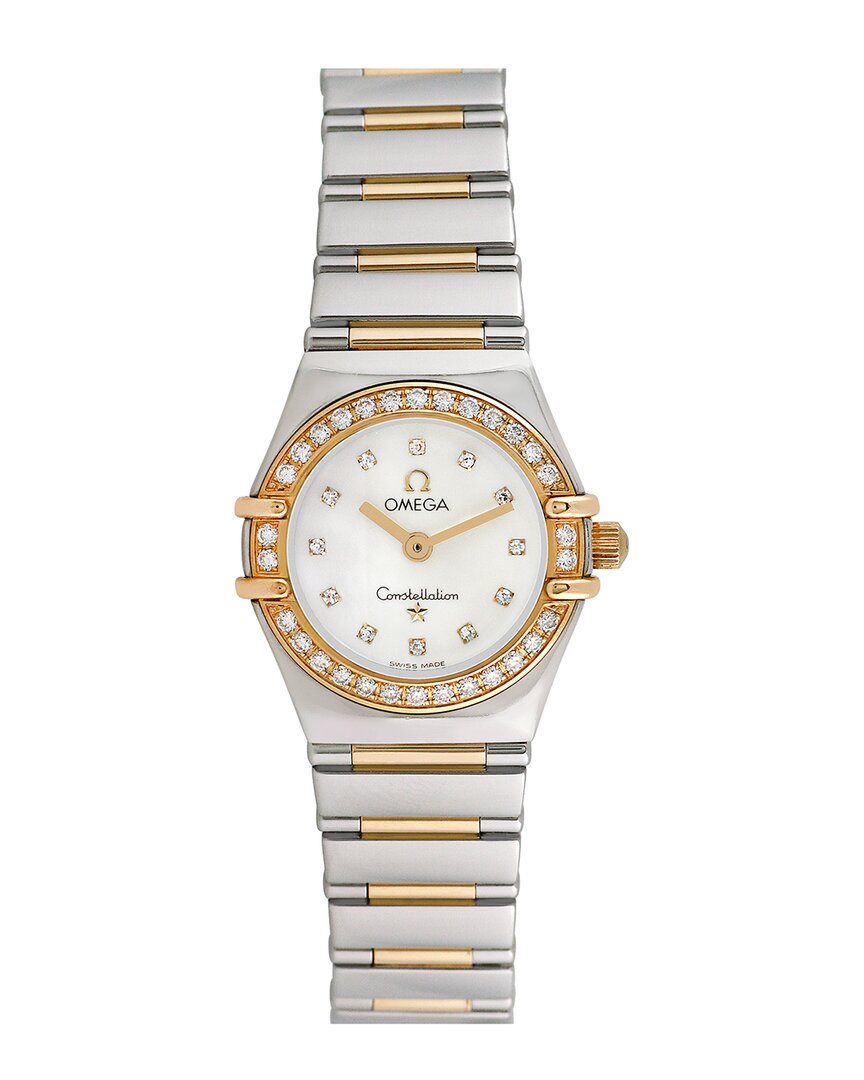 Omega Women's Constellation Diamond Watch In Multi