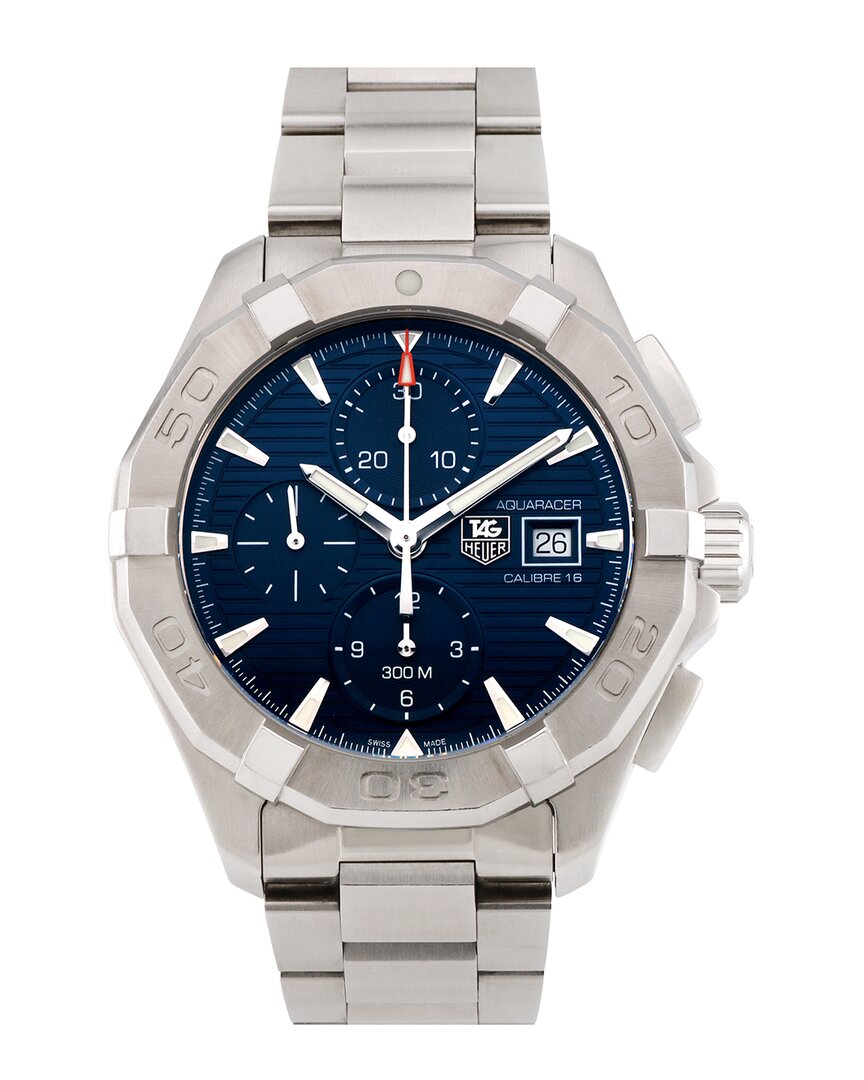 Pre-owned Tag Heuer Men's Aquaracer Watch, Circa 2000's (authentic Pre-loved)