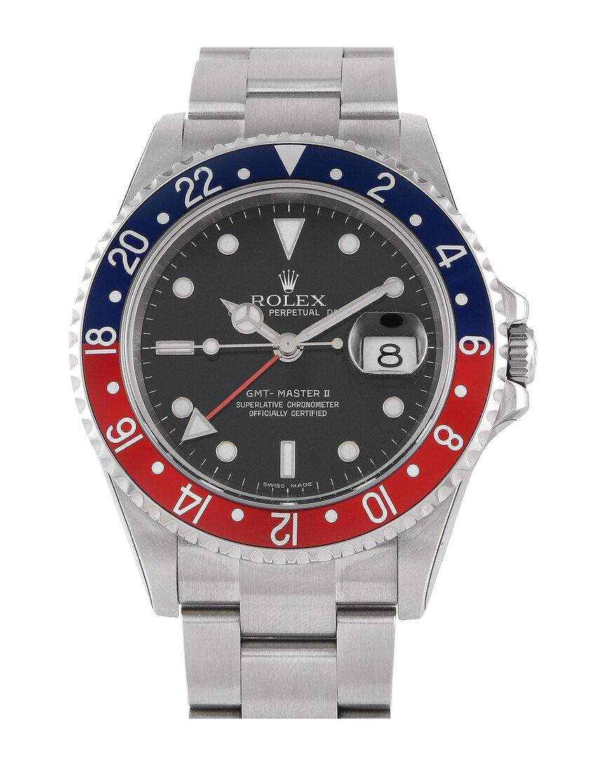 Rolex Men's Gmt-master Watch, Circa 2006 (authentic )