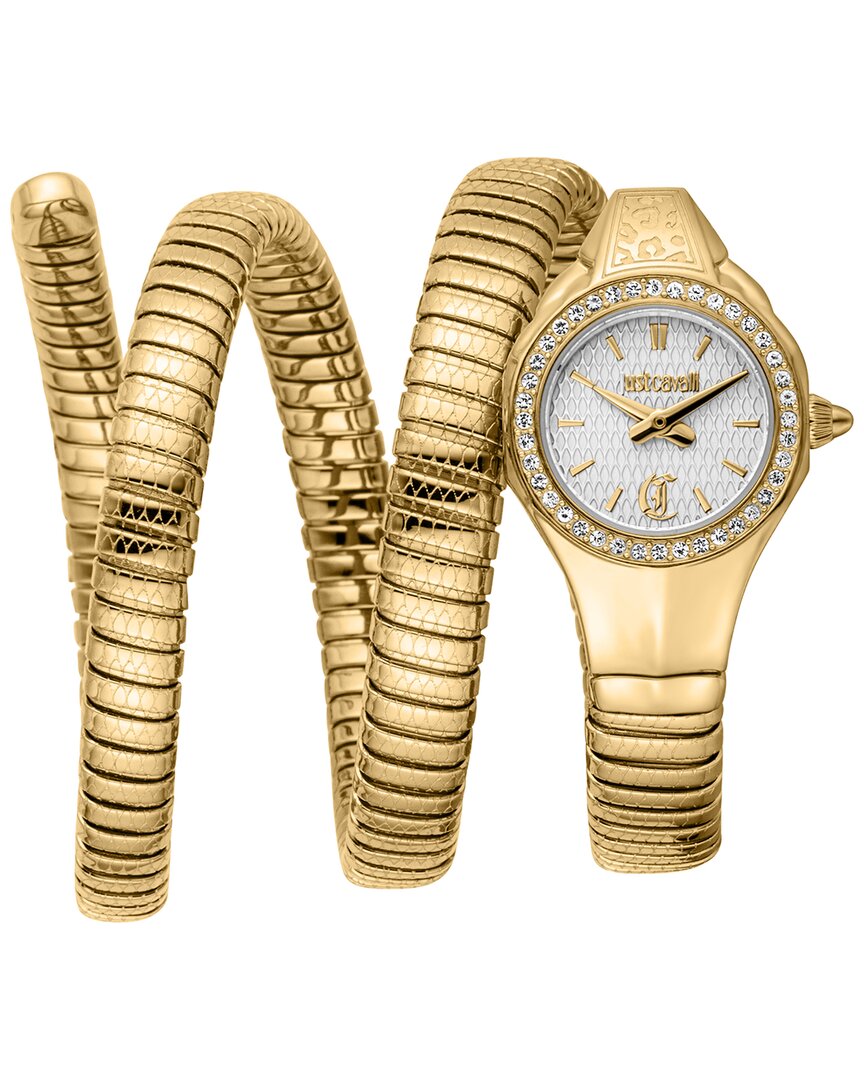 Just Cavalli Women's Vita Watch In Gold