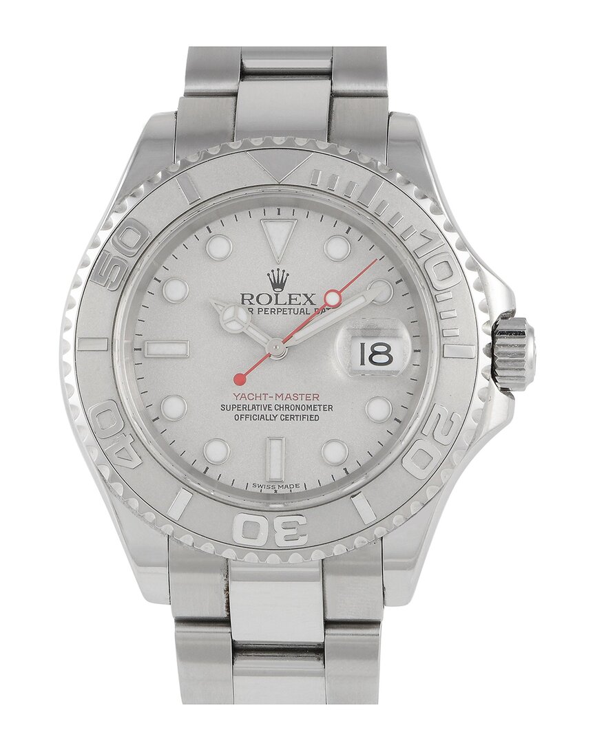 Rolex Men's Yacht-master Watch, Circa 2005 (authentic ) In Metallic