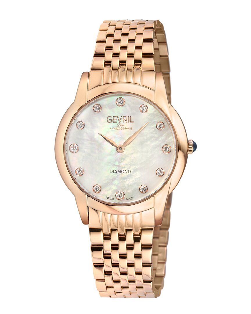 Gevril Women's Airolo Diamond Watch