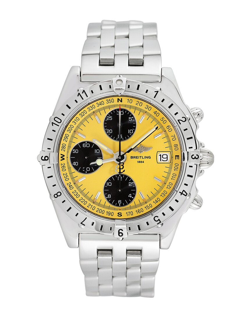 Pre-owned Breitling Men's Chronomat Longitude Watch