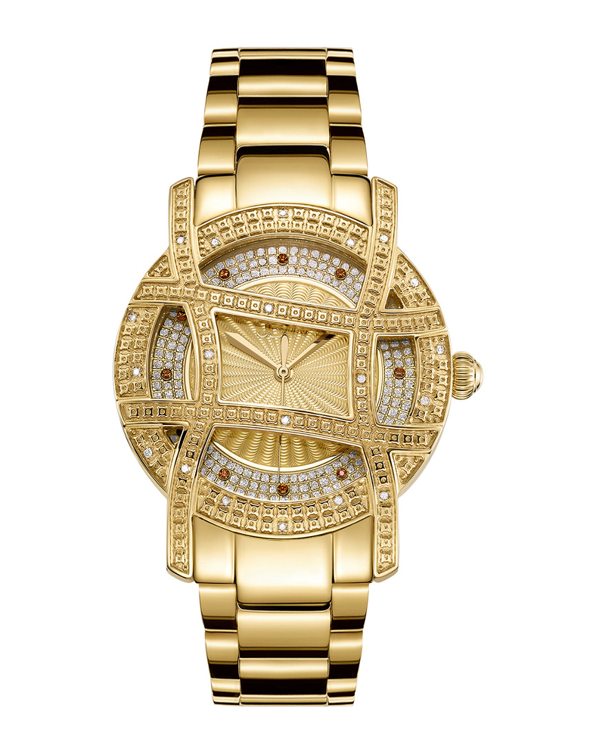 Shop Jbw Women's Olympia 10 Year Diamond Watch