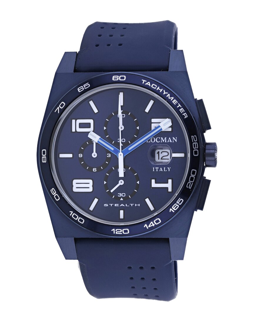 Locman Men's Classic Watch In Blue