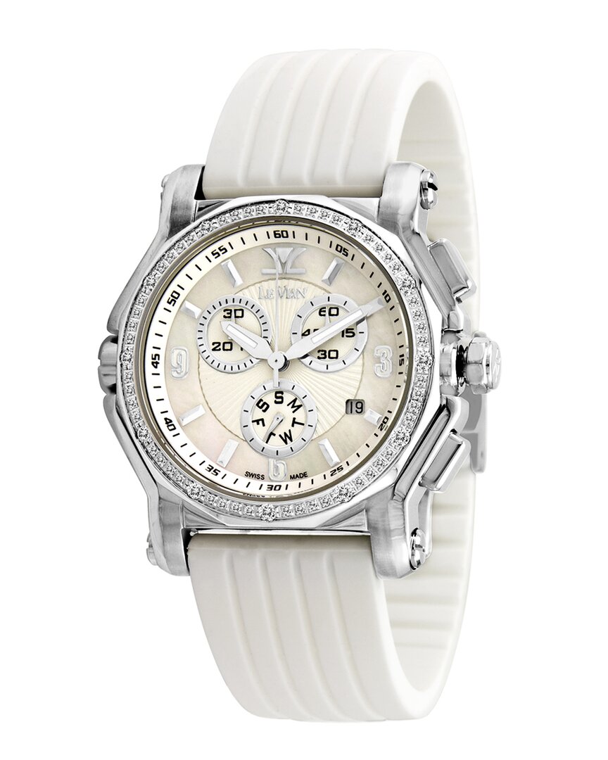 Le Vian ® Unisex Lv Sport Watch In White