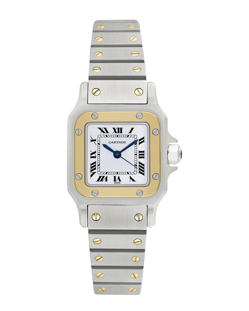 Cartier Women's Santos Galbee Watch, Circa 1990s ModeSens