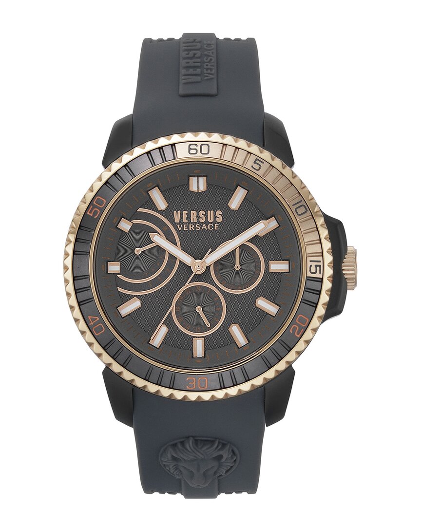 Versus By Versace Men's Aberdeen Extension Watch In Black