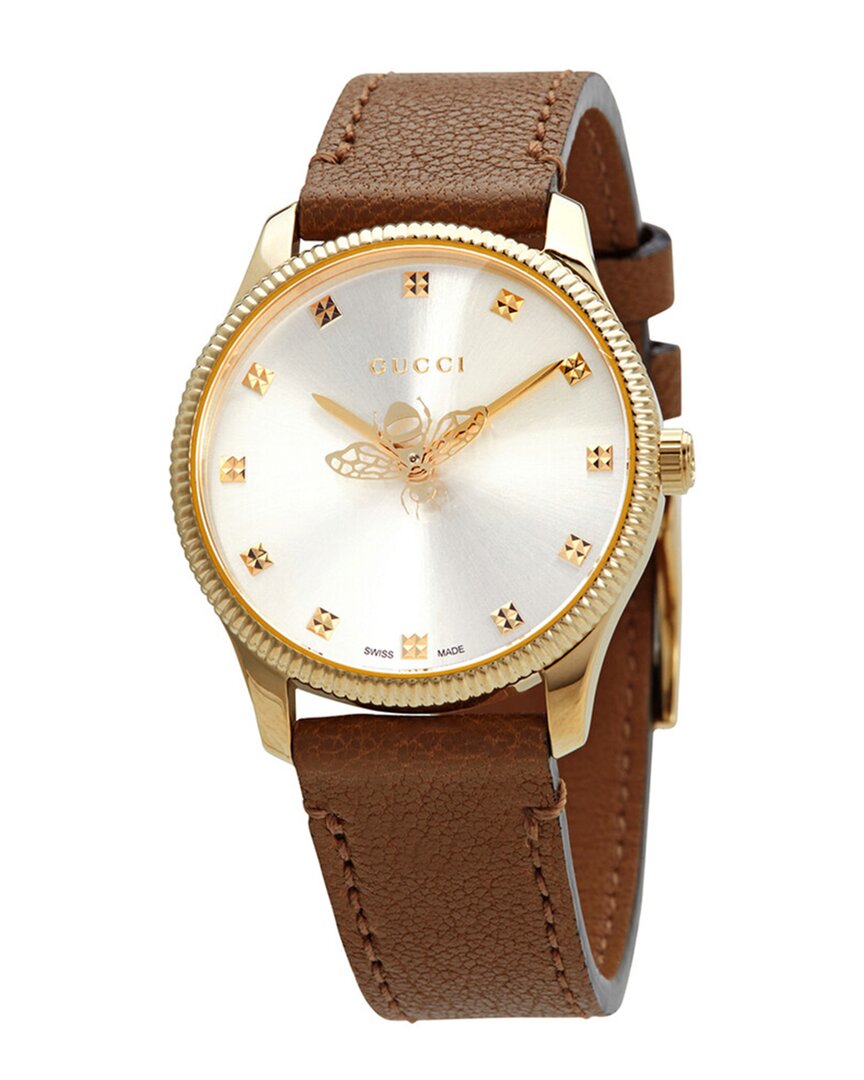 Gucci Women's G-timeless Watch In Gold