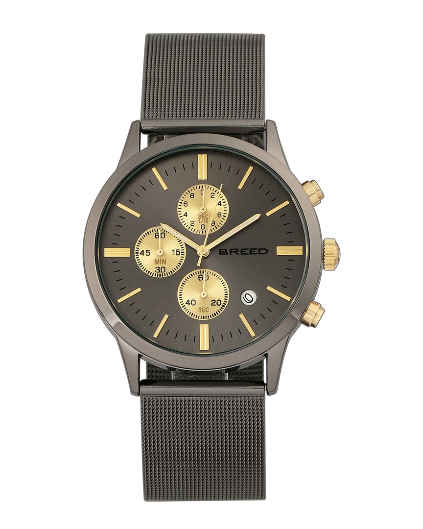 Breed Espinosa Chronograph Men's Watch 7604 In Gunmetal