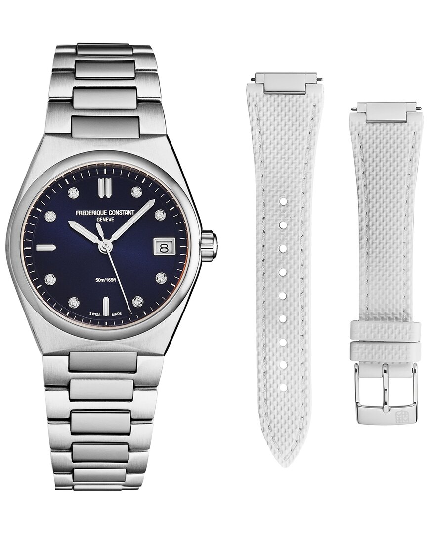 Shop Frederique Constant Women's Highlife Diamond Watch