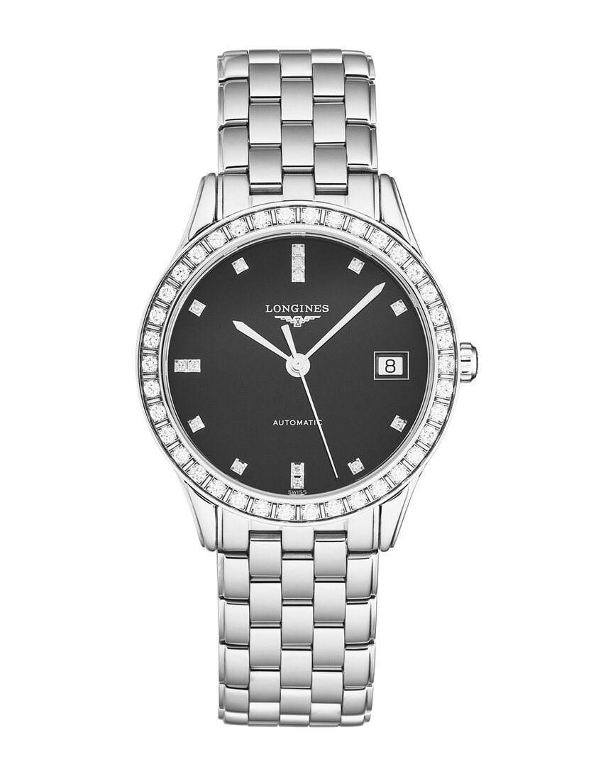 Longines Women's Flagship Diamond Watch In Metallic
