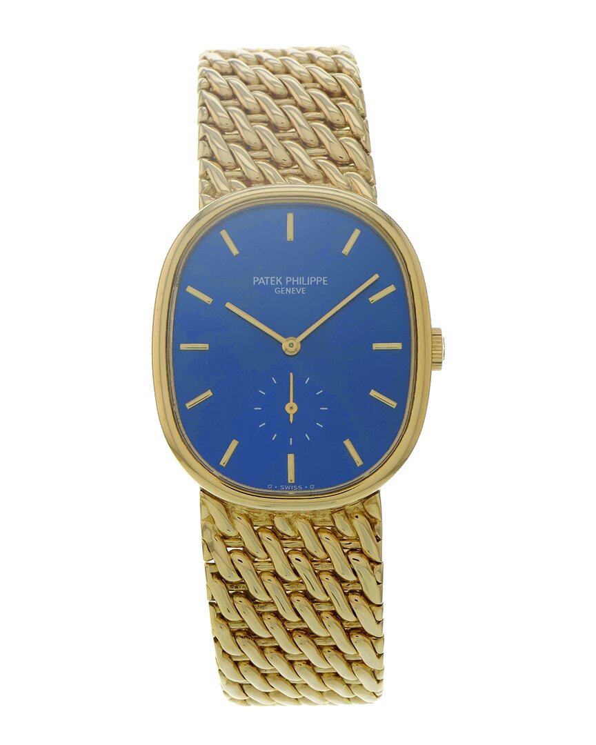 Shop Patek Philippe Men's Golden Ellipse Watch, Circa 1990's (authentic )