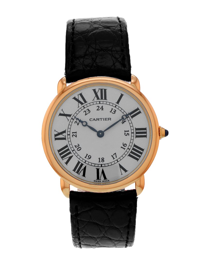 Shop Cartier Men's Ronde Louis Watch Circa 2010s (authentic )