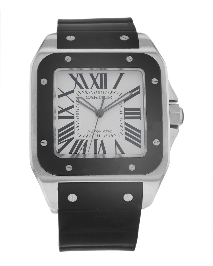 Shop Cartier Men's Santos 100 Watch Circa 2010s (authentic )