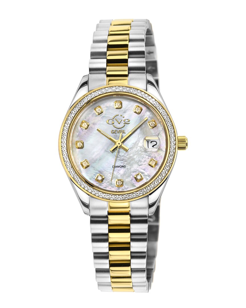 Gv2 Women's Turin Diamond Swiss Watch
