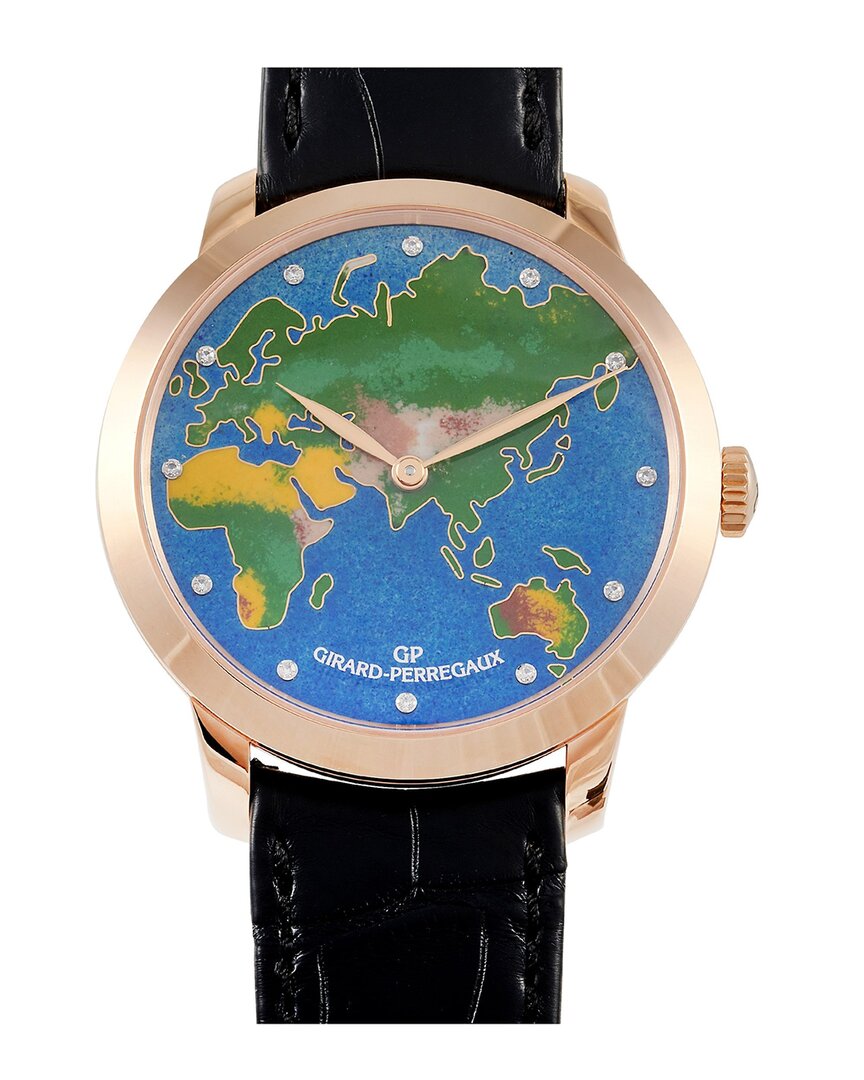girard perregaux men's diamond watch (authentic pre-owned)