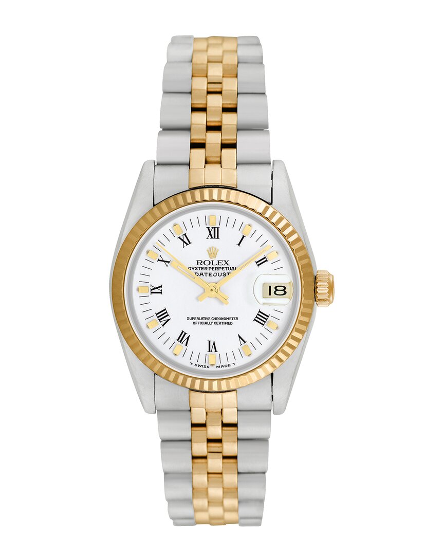 Shop Heritage Rolex Rolex Midsize Datejust Watch, Circa 1990s (authentic )