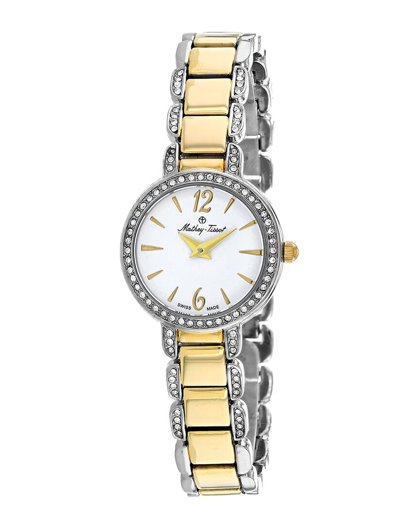 Mathey-tissot Women's Fleury White Dial Watch