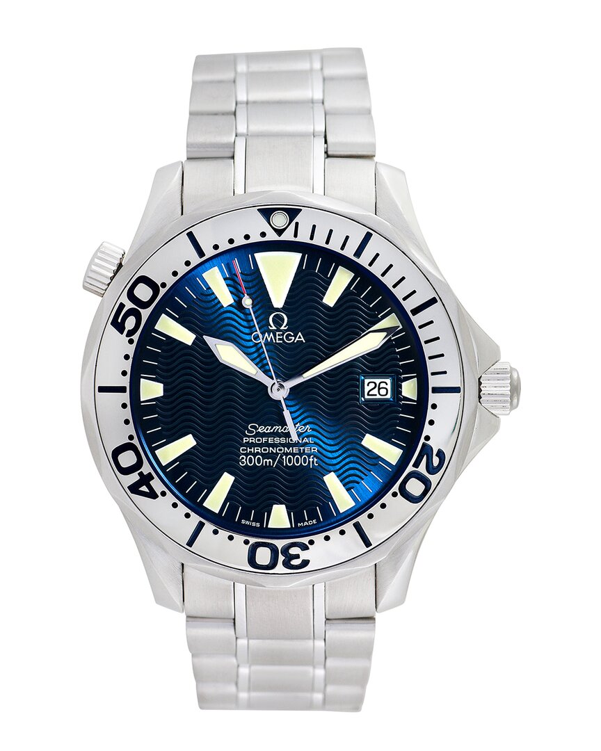 Shop Omega Men's Seamaster Professional Chronometer Watch, Circa 2000s (authentic )