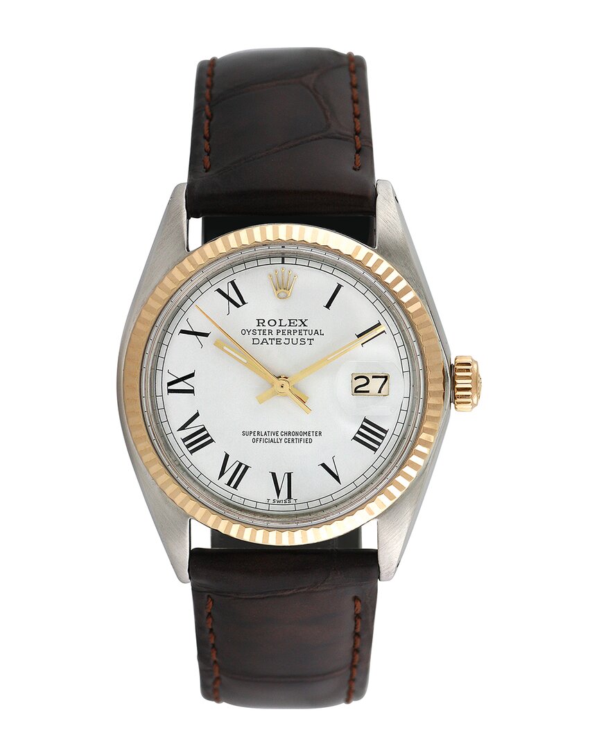 Shop Heritage Rolex Rolex Men's Datejust Watch, Circa 1960s/1970s (authentic )
