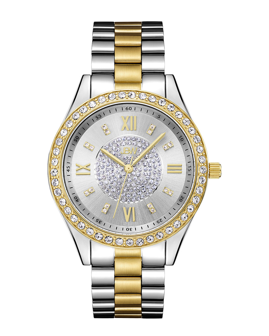 Jbw Women's Mondrian Diamond & Crystal Watch