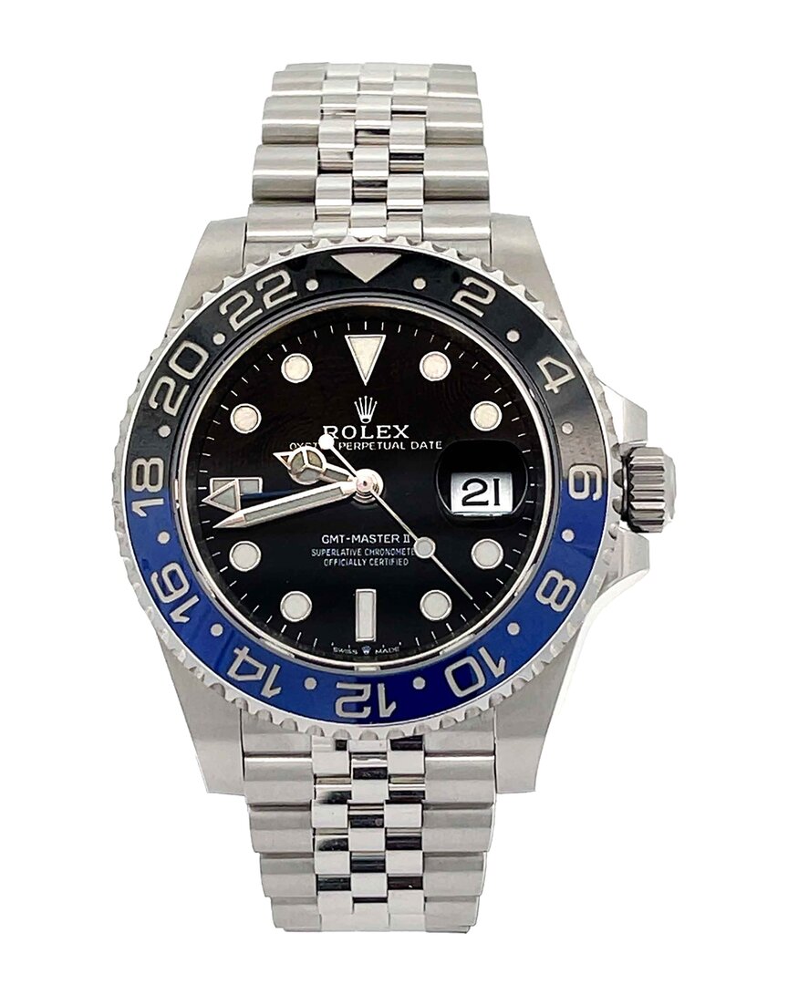 Heritage Rolex Rolex Men's Gmt-master Ii Watch, Circa 2021 (authentic ) In Metallic