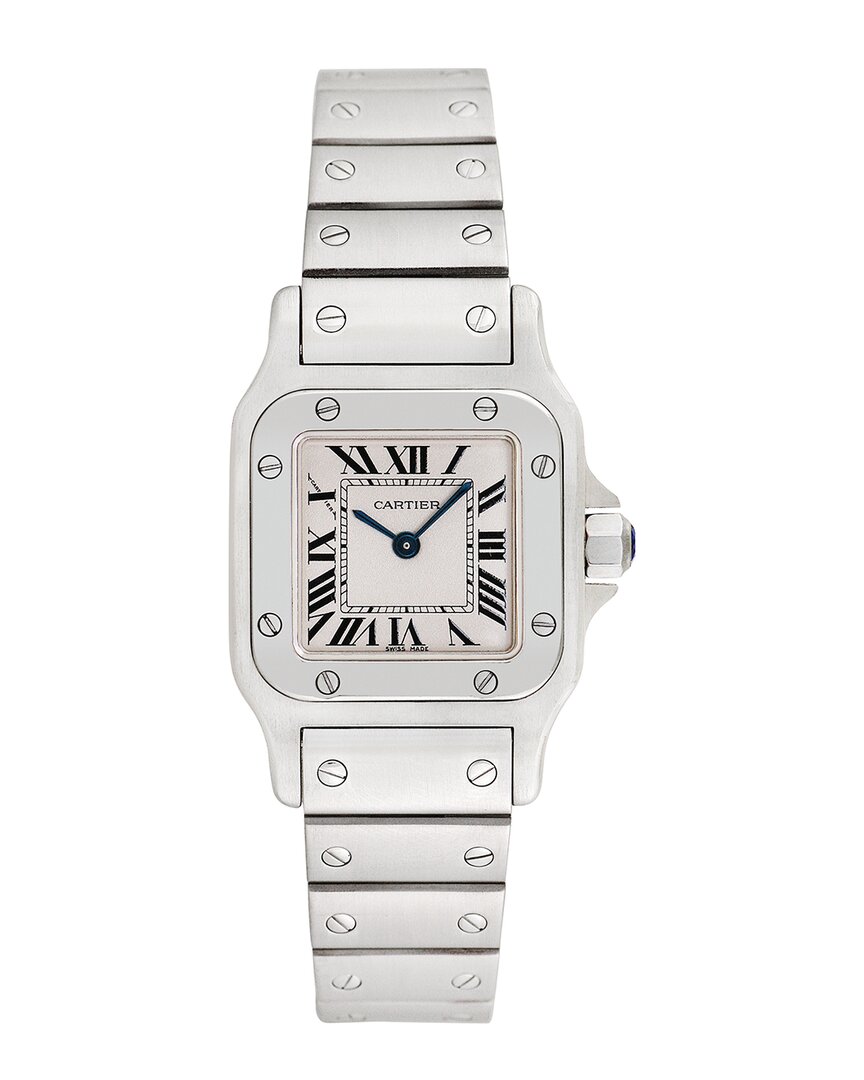Cartier Women's Galbee Watch, Circa 2000s (authentic ) In White