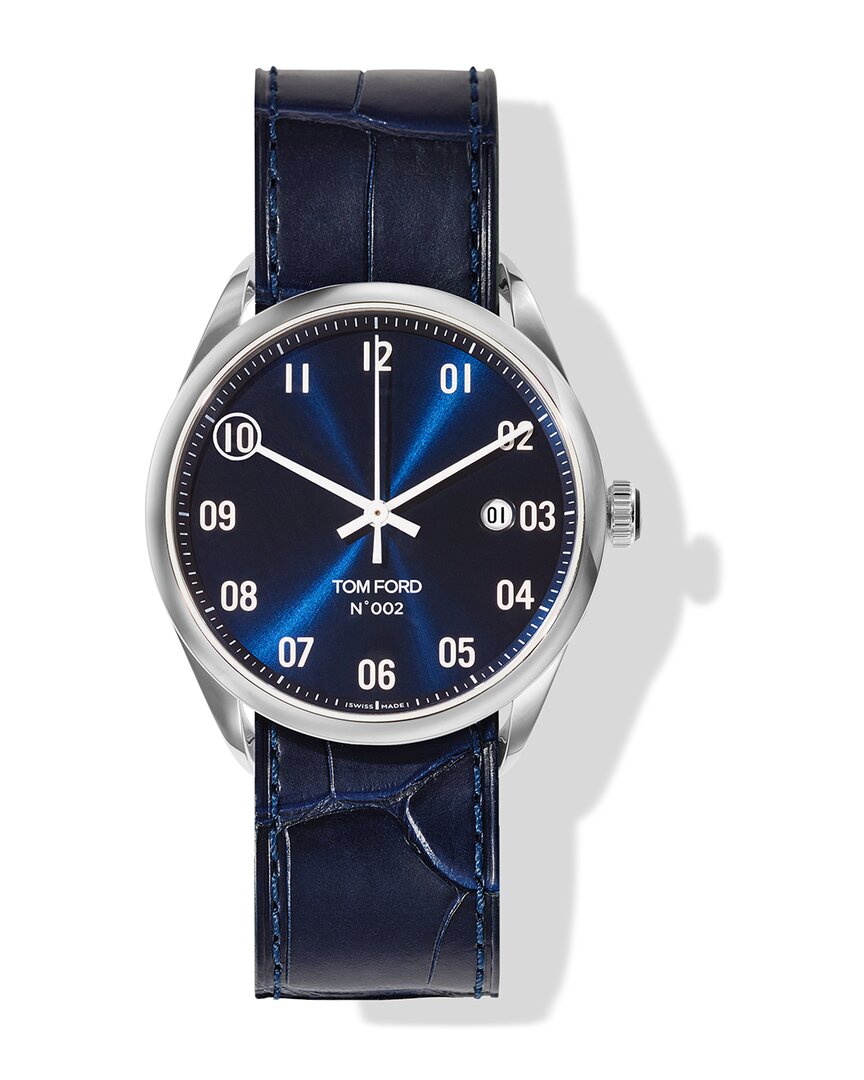 Tom Ford Unisex Watch In Blue