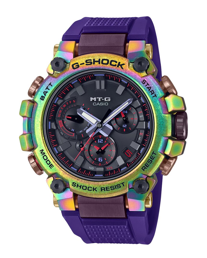 Casio Men's G-shock Watch In Purple