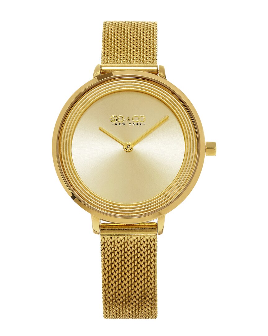 So & Co Women's Madison Watch