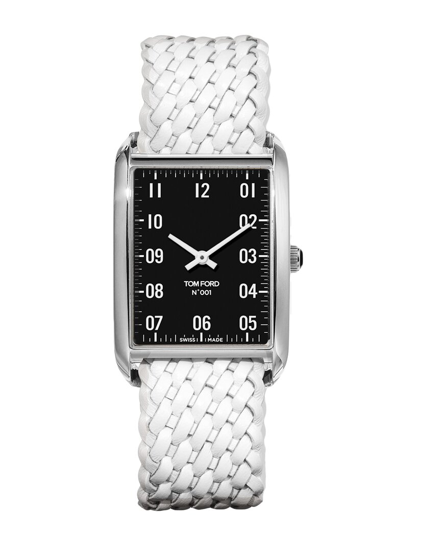 Tom Ford Unisex 001 Watch In White