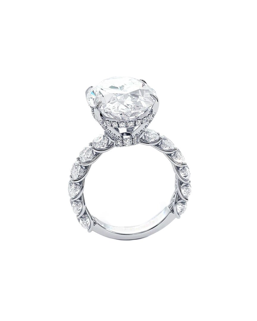Lab Grown Diamonds 14k 12.50 Ct. Tw. Diamond Ring