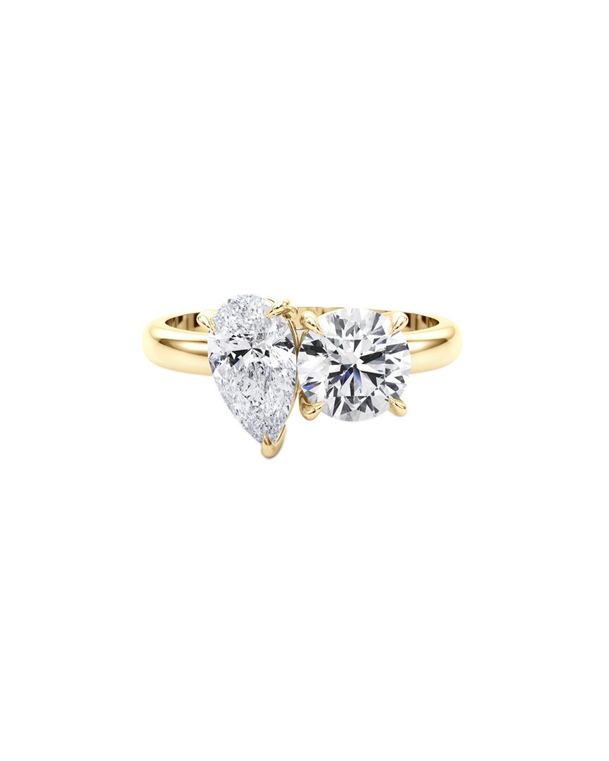 Lab Grown Diamonds 14k 3.00 Ct. Tw. Diamond Ring In Gold