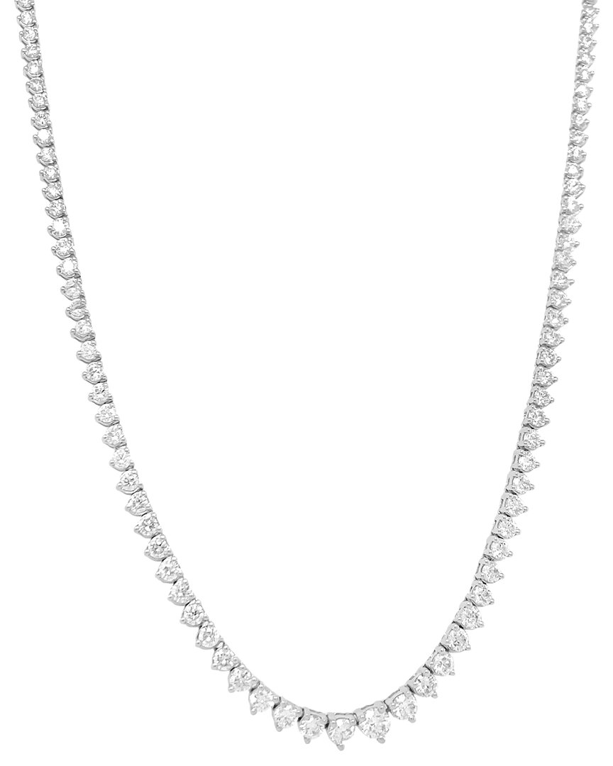 LAB GROWN DIAMONDS 14K 4.00 CT. TW. LAB-GROWN DIAMOND RIVIERA NECKLACE