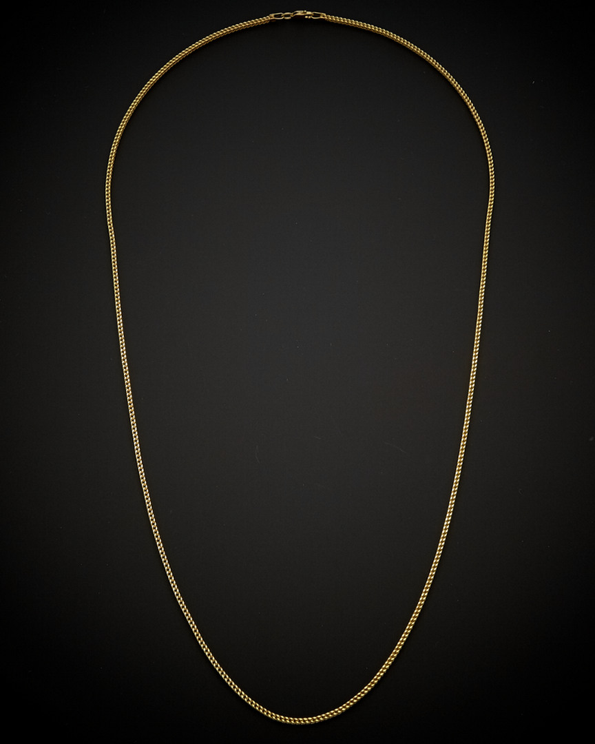Italian Gold Link Necklace