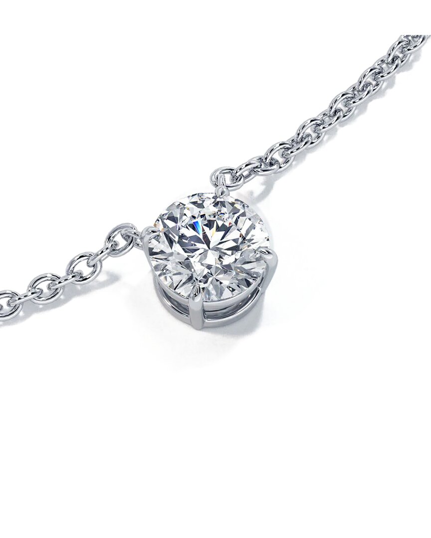 Lab Grown Diamonds 14k 0.75 Ct. Tw. Lab-grown Diamond Sol Pendant