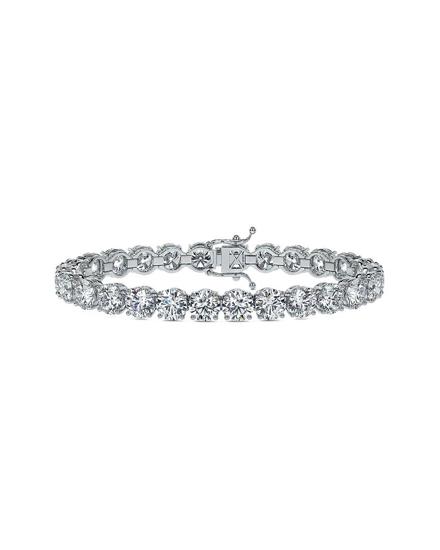Lab Grown Diamonds 14k 28.50 Ct. Tw. Lab-grown Diamond Tennis Bracelet