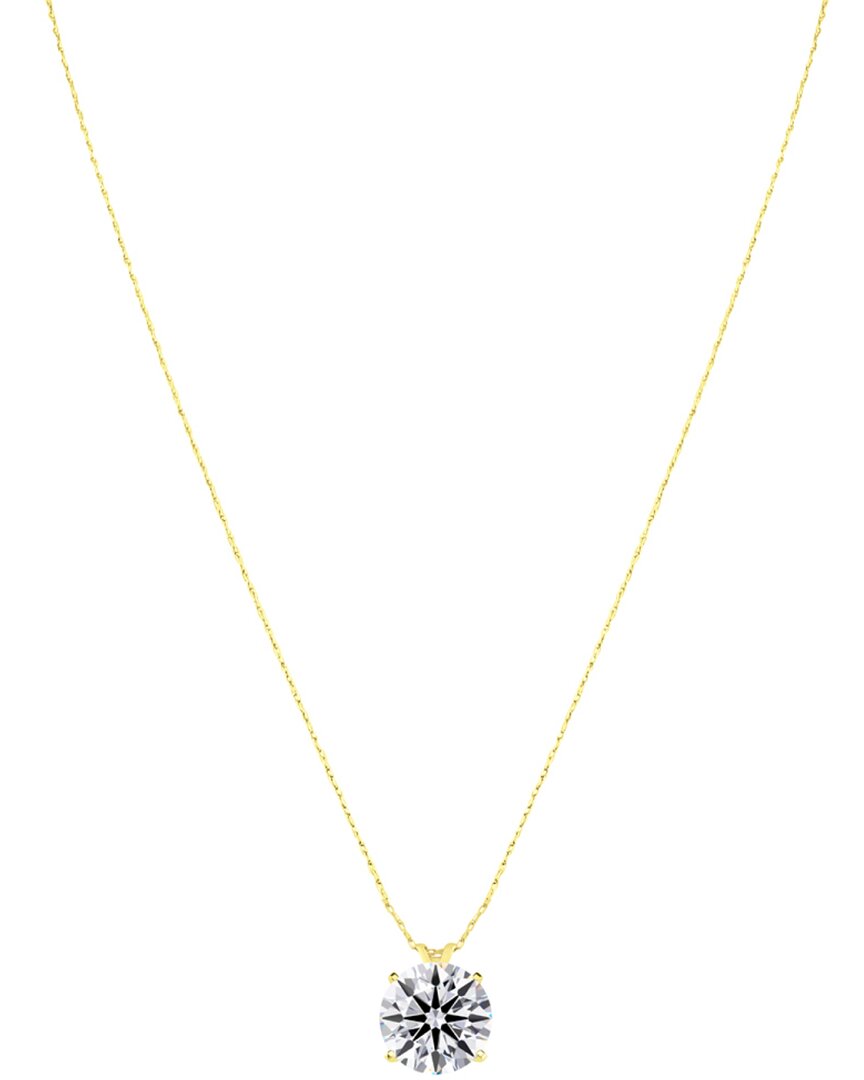 Lab Grown Diamonds 14k 5.00 Ct. Tw. Lab-grown Diamond Solitaire Pendant