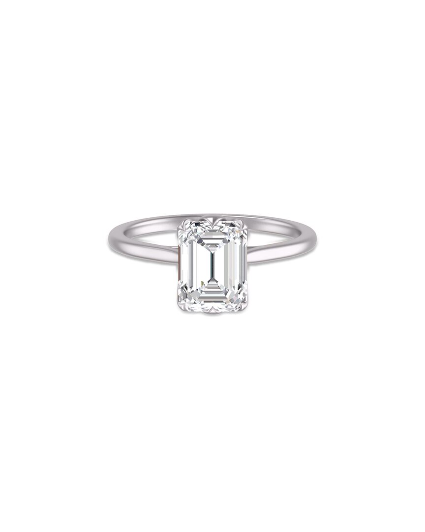 Lab Grown Diamonds 14k 2.00 Ct. Tw. Lab-grown Diamond Classic Lotus Ring
