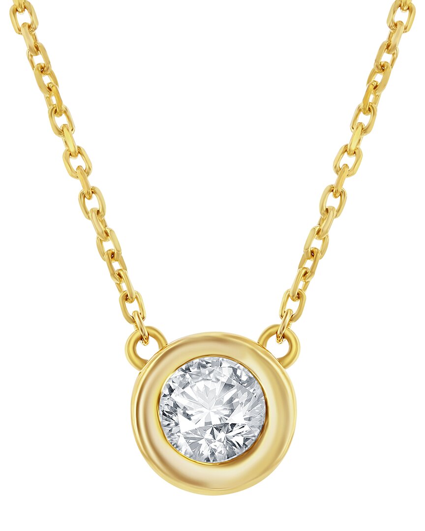 Jewels By Viomo 14k 1.38 Ct. Tw. Diamond Solitaire Pendant