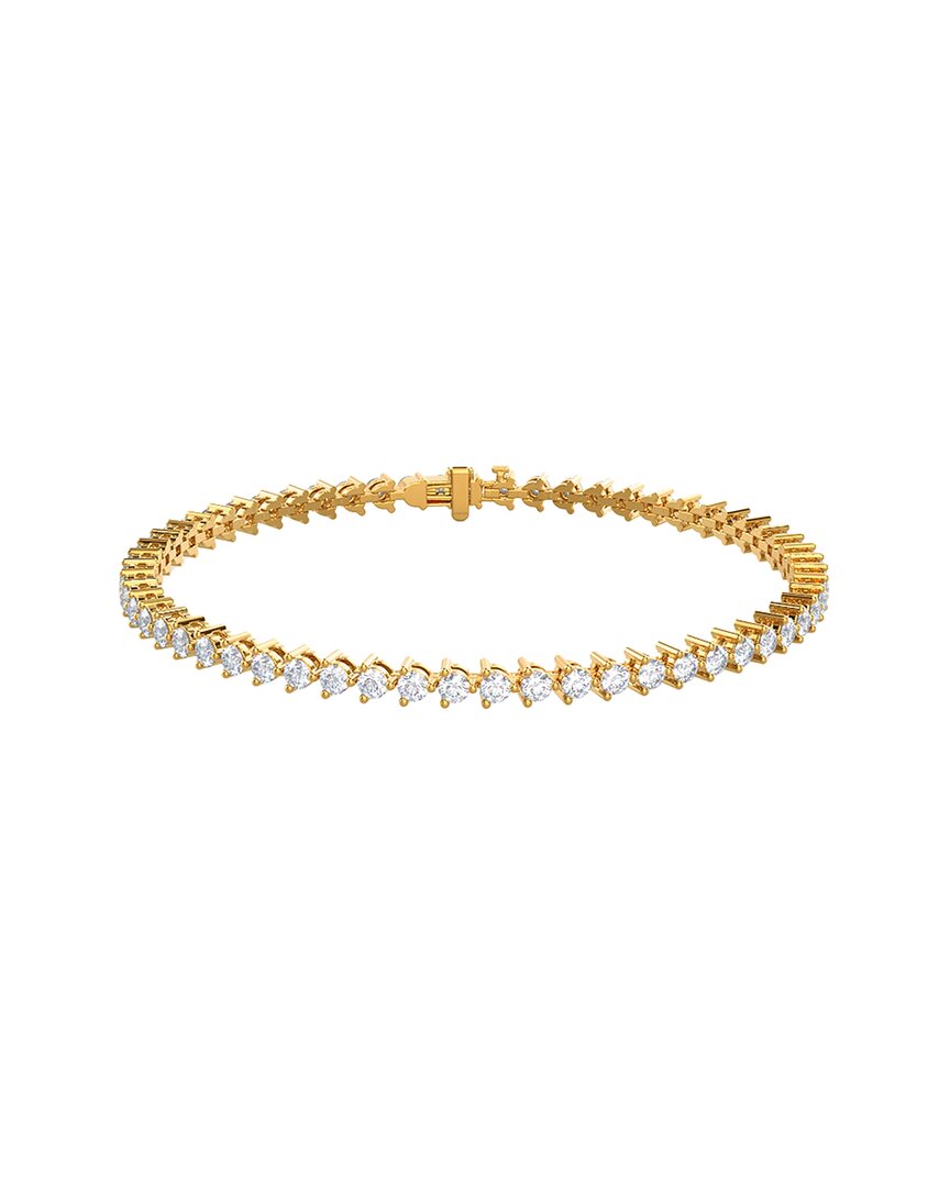 Lab Grown Diamonds 14k 3.00 Ct. Tw. Lab-grown Diamond Tennis Bracelet