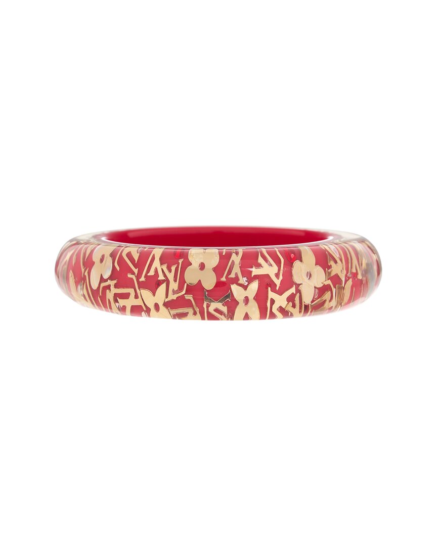 Pre-owned Louis Vuitton Pomme D'amour Enamel Swarovski Mediu