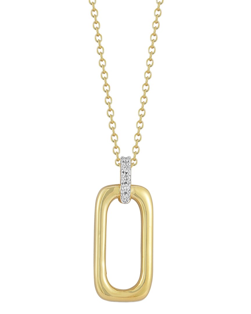 I. Reiss 14k 0.10 Ct. Tw. Diamond Necklace