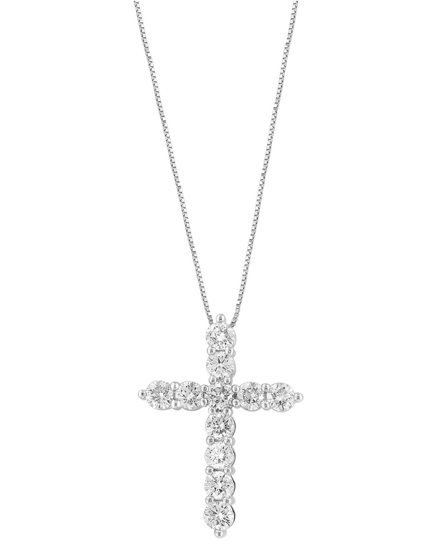 EFFY FINE JEWELRY EFFY FINE JEWELRY 14K 1.96 CT. TW. LAB-GROWN DIAMOND PENDANT NECKLACE