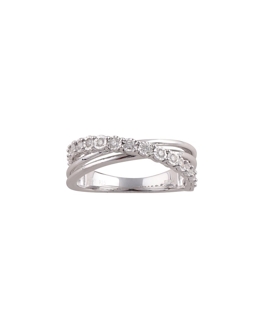 Lab Grown Diamonds Silver 0.25 Ct. Tw. Lab-grown Diamond Ring