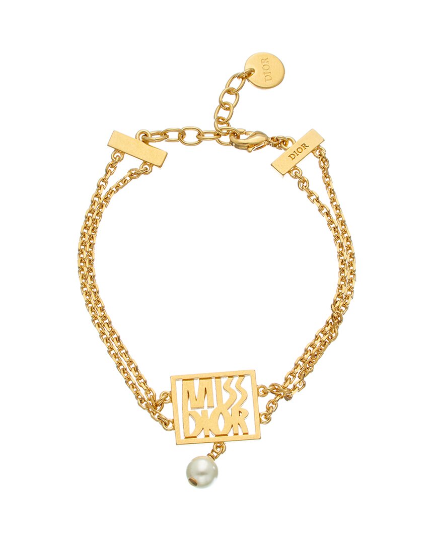 Dior Miss  Choker In Gold